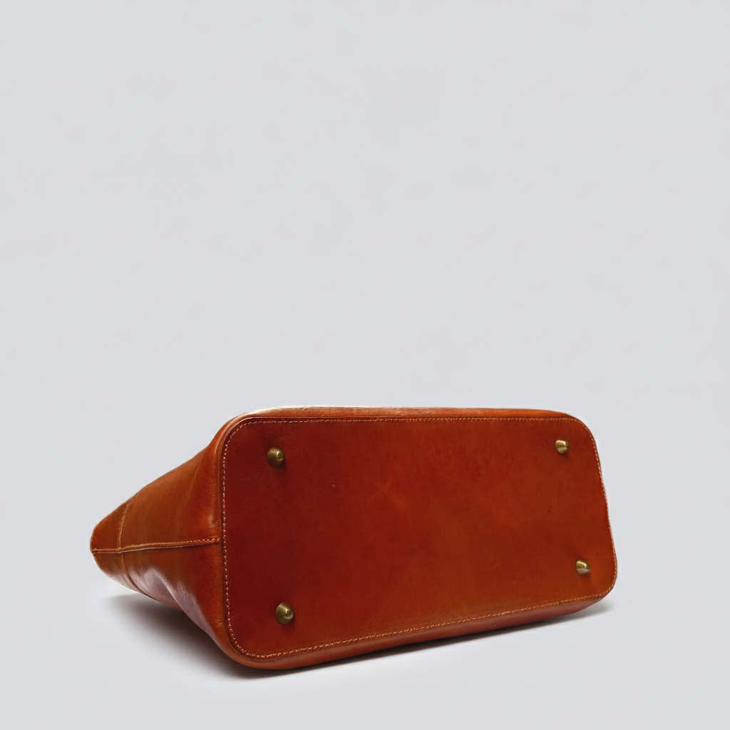 Handmade Italian Leather Tote Bag, Large Purse Made in Italy