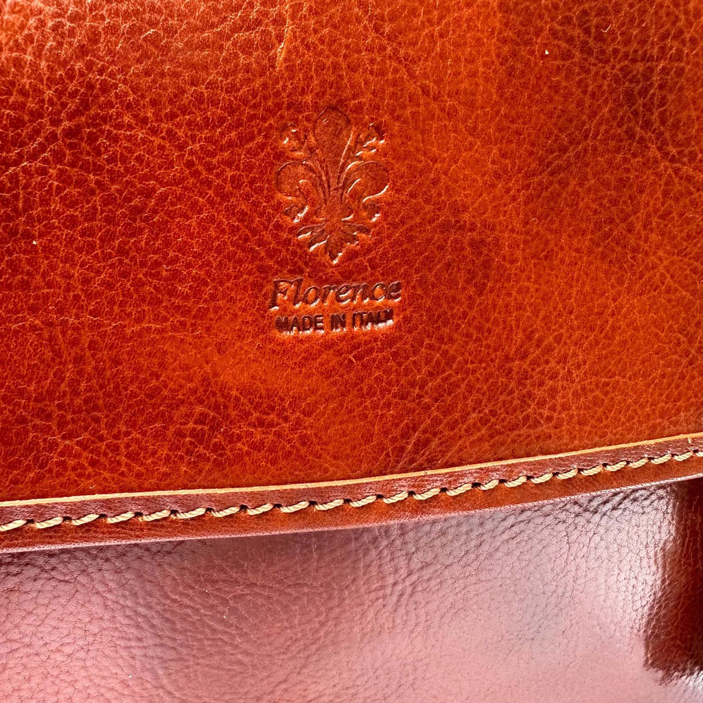Italian Leather Handmade Satchels Unisex | Genuine Leather Bags Made In Florence Italy | Stylish Accessories