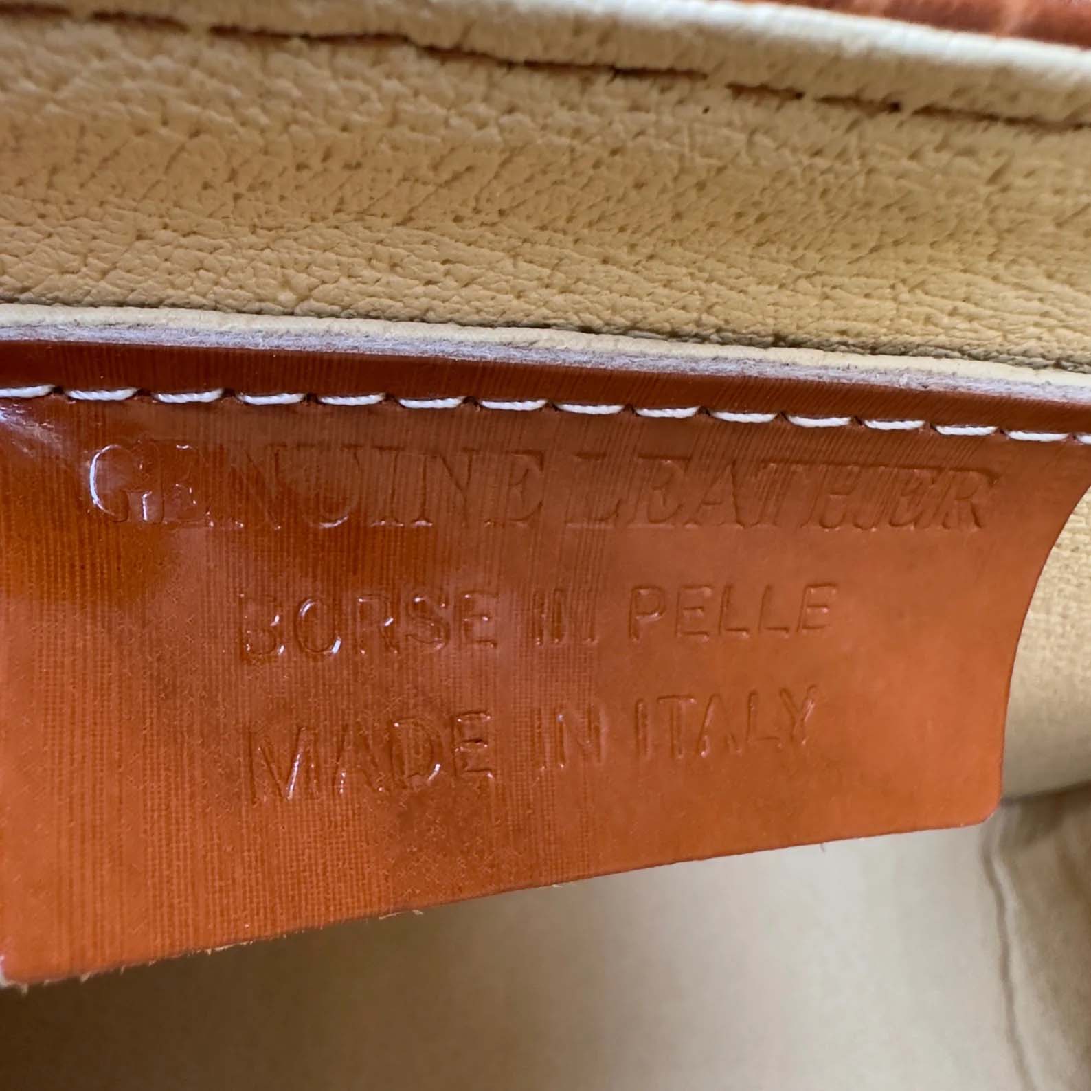 Italian Leather Tote Bag: Handmade Brown Purse From Florence Elegant purse