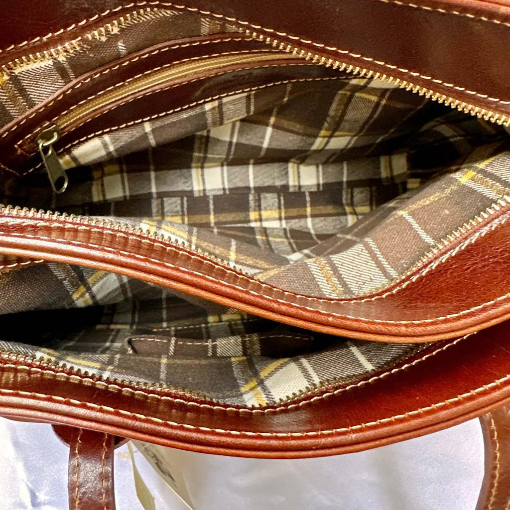 Italian Handmade Leather Bags For Woman l l Elegant Leather Tote From Florence, Made In Italy