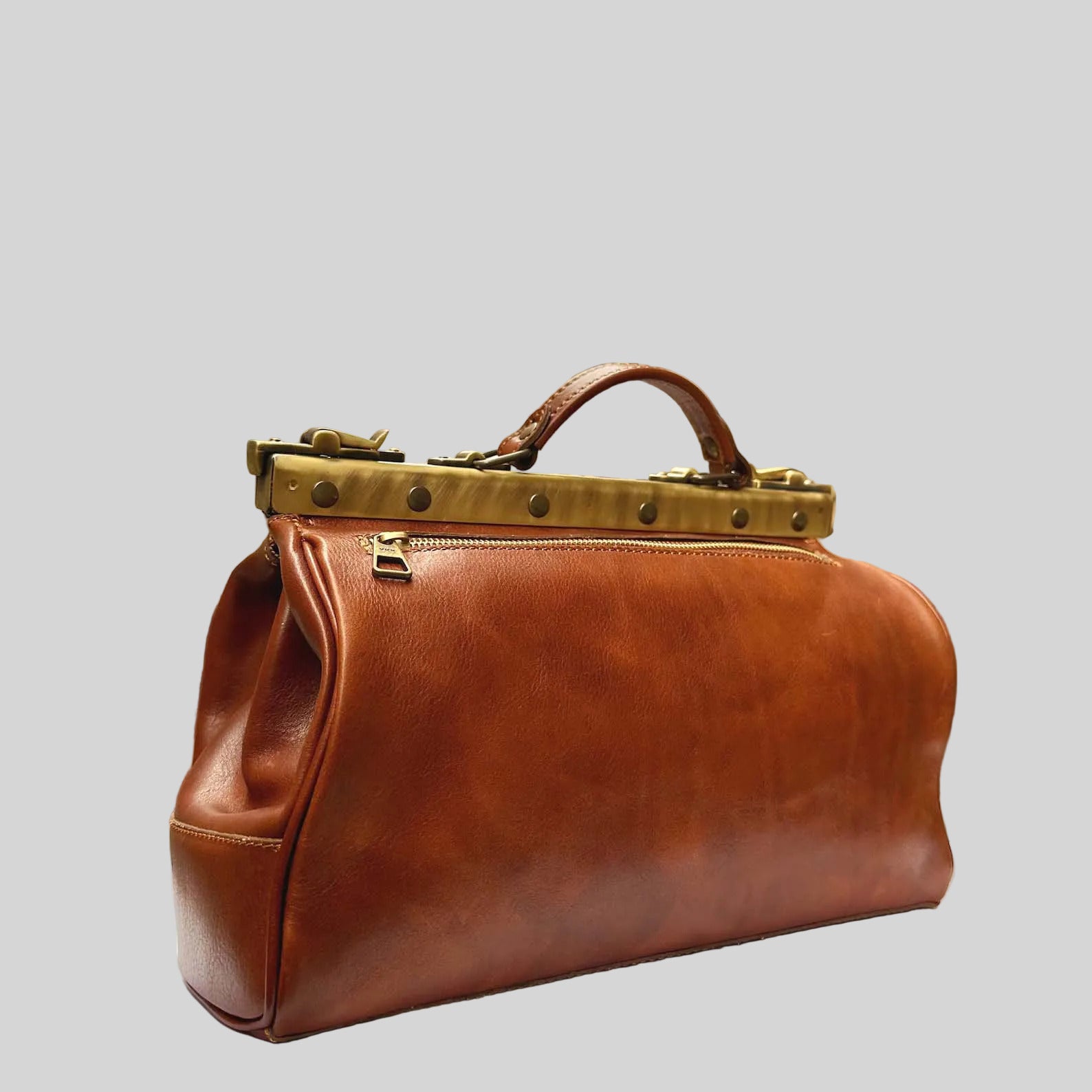 Italian Handmade Leather Doctor Bags | Medical Bag Purses | Medical Bag Full Grain Leather