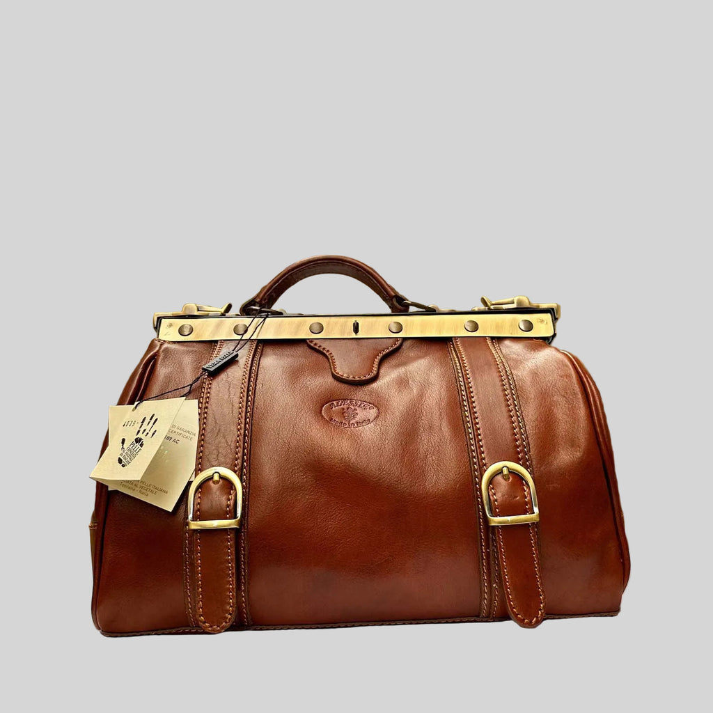 Italian Handmade Leather Doctor Bags | Medical Bag Purses | Medical Bag Full Grain Leather