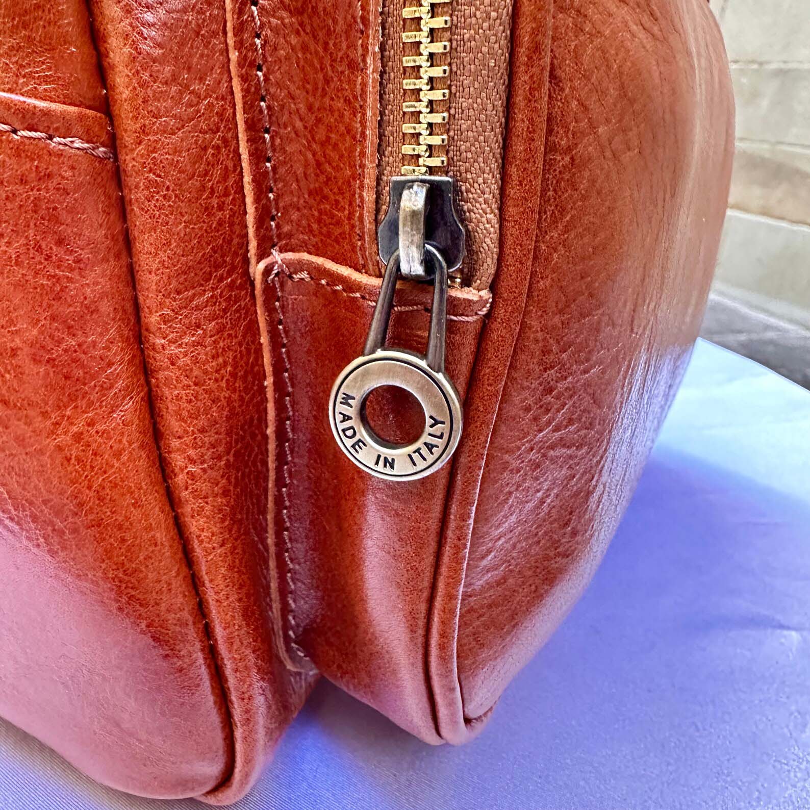 Italian Handmade Unisex Tuscan Leather Backpack from Florence, Italy – Stylish, Authentic, and Durable