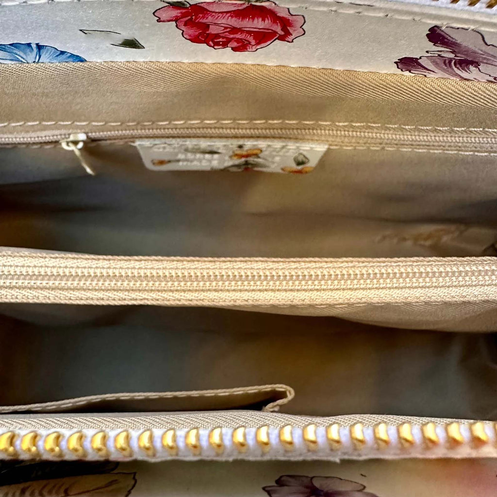 Italian Handmade Leather Bags For Woman l l Elegant Leather Tote From Florence || Made in Italy , Flower Purse