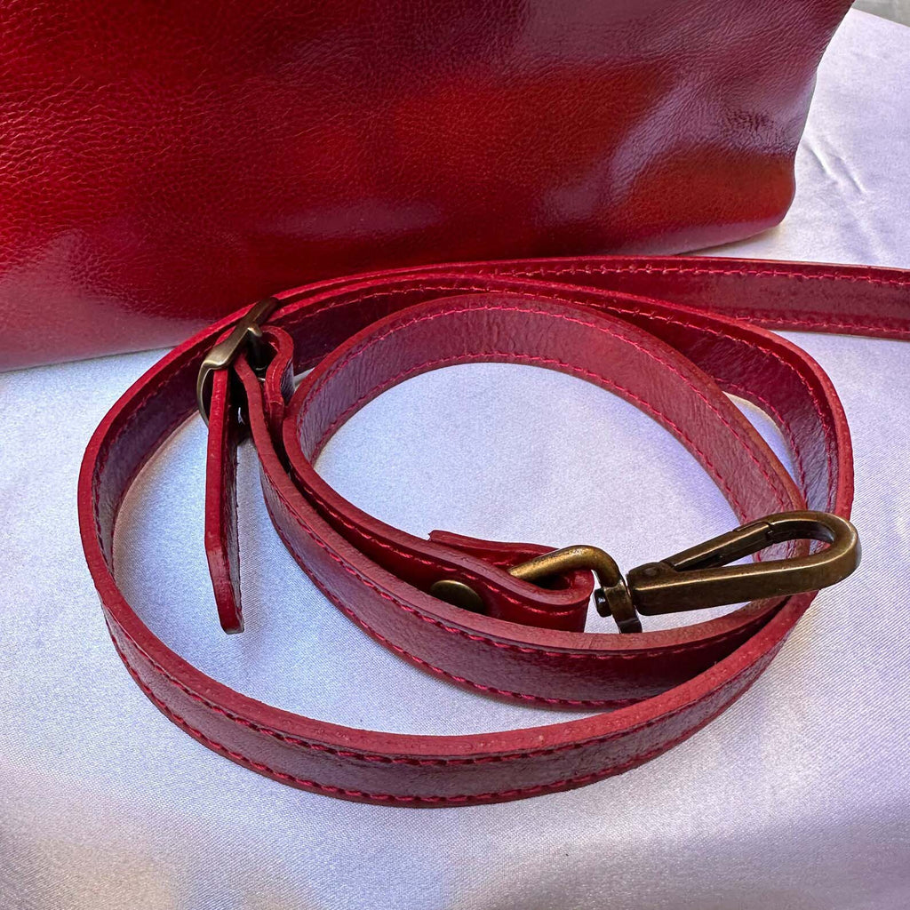 Italian Handmade Leather Bags For Woman l l Elegant Leather Tote From Florence, Made In Italy