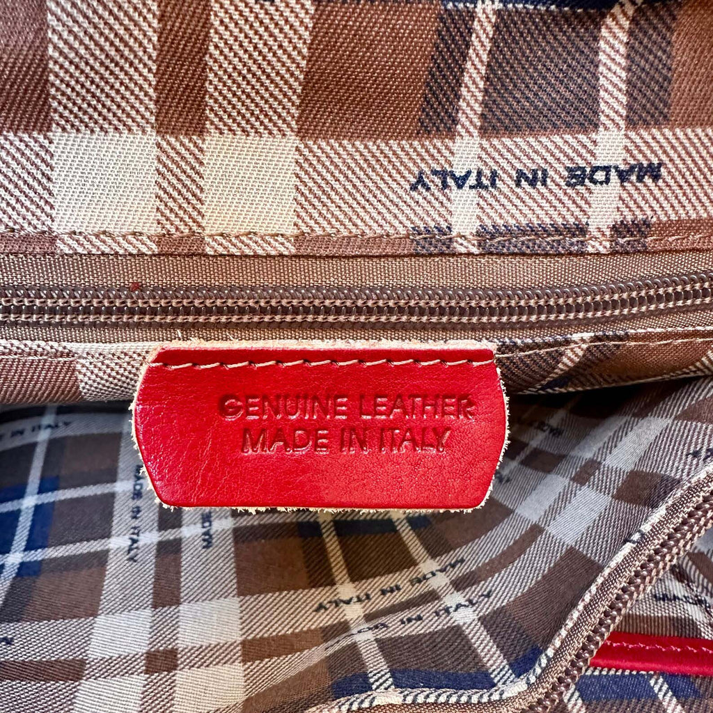 Italian Handmade Leather Bags For Woman l l Elegant Leather Tote From Florence, Made In Italy