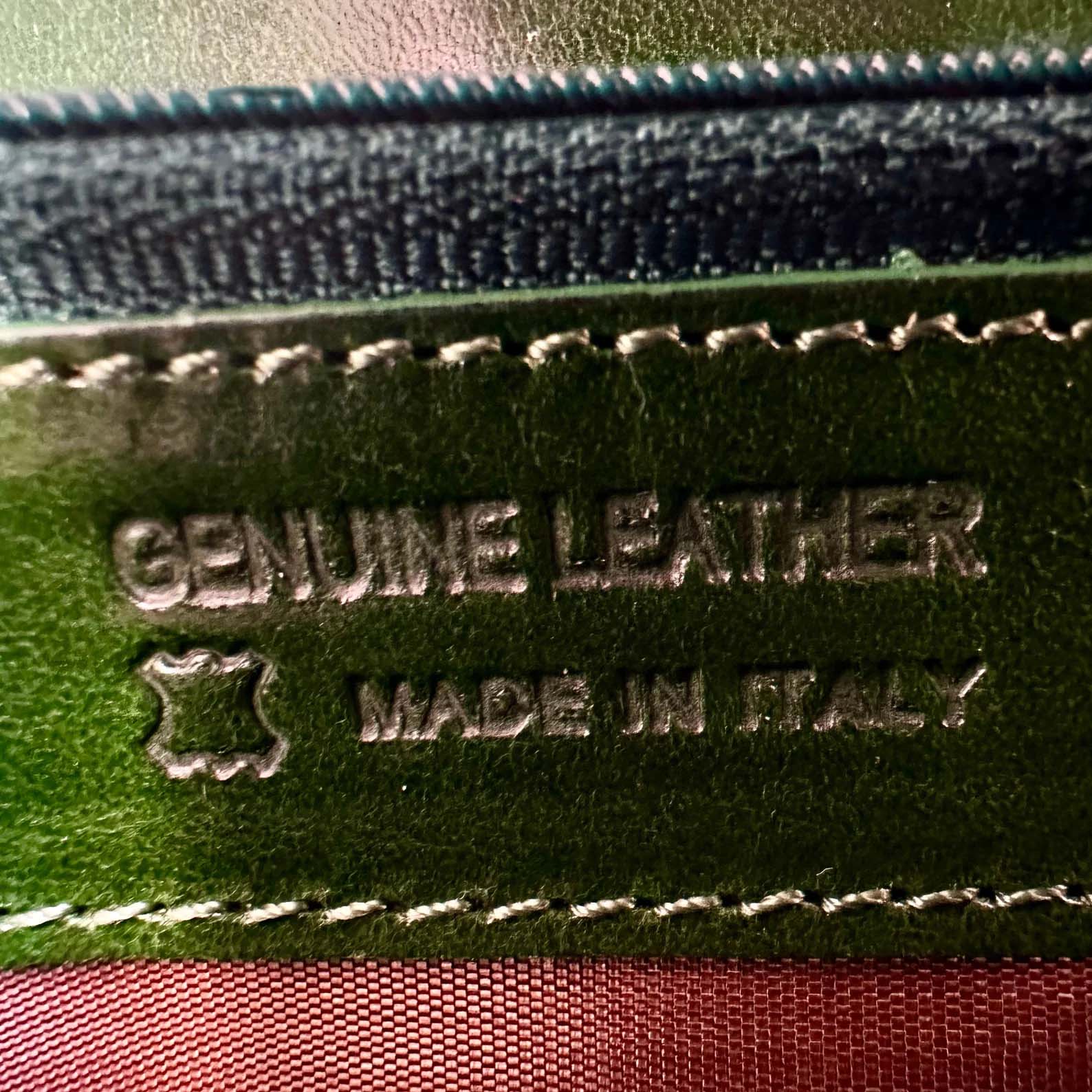 Handmade Italian Leather Wallet: Florence Tuscany Soft Genuine Leather Purse