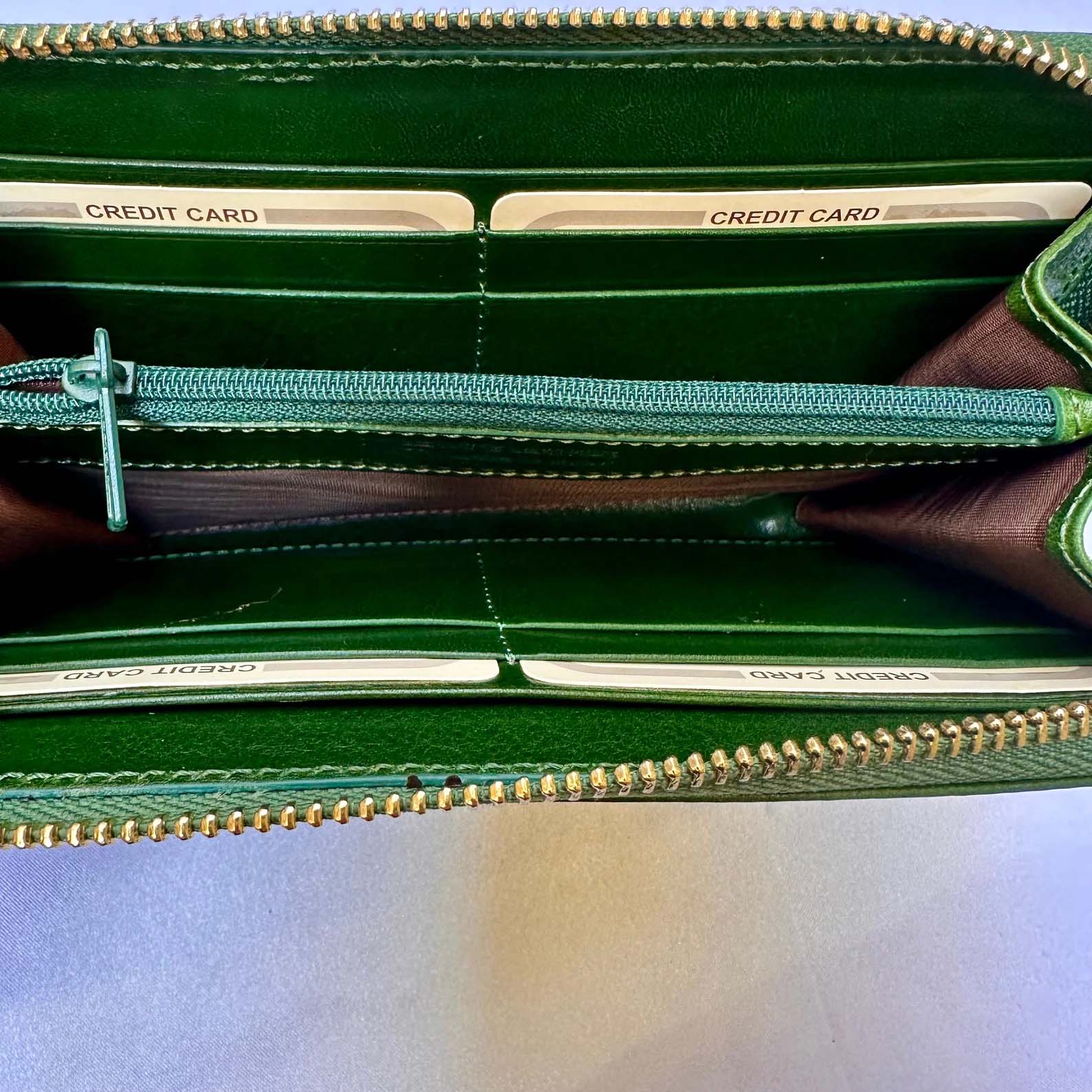 Handmade Italian Leather Wallet: Florence Tuscany Soft Genuine Leather Purse