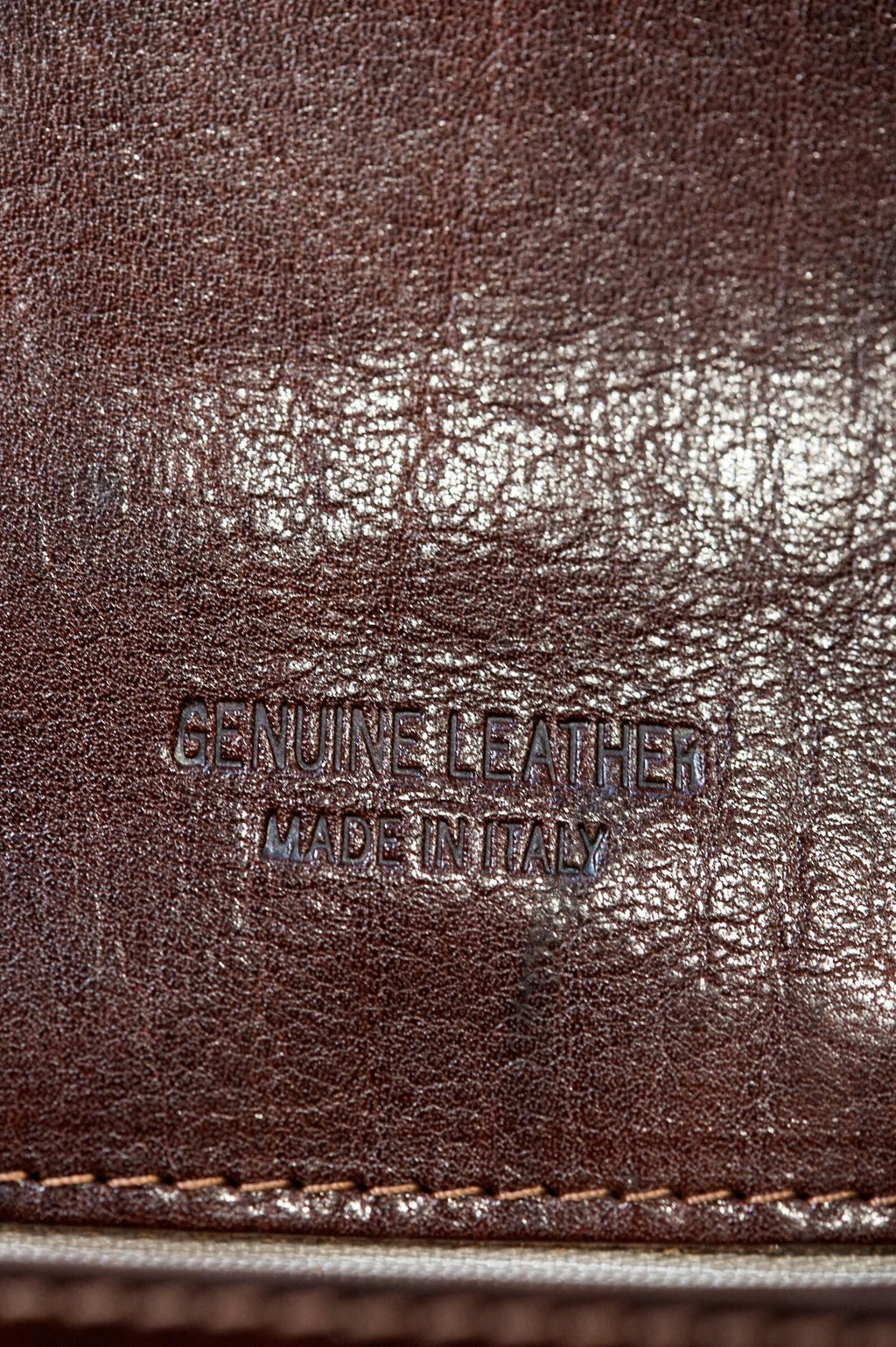 Italian Handmade Brown Leather Tote Bag , Elegant and Spacious Designer Bag from Florence