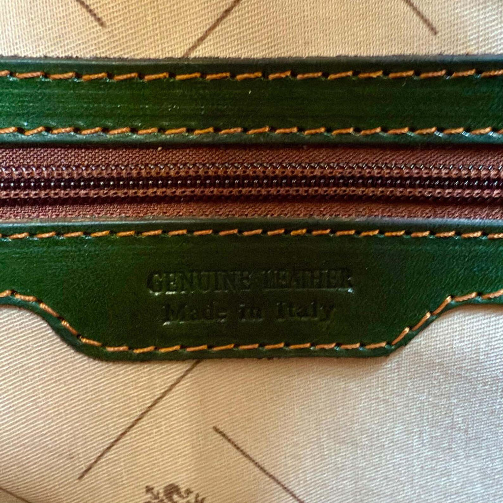 Italian Leather Tote Bag: Handmade Women's Computer Bag, Florence