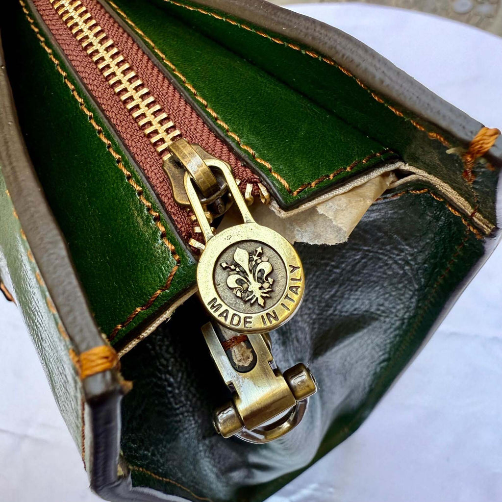 Italian Leather Tote Bag: Handmade Women's Computer Bag, Florence