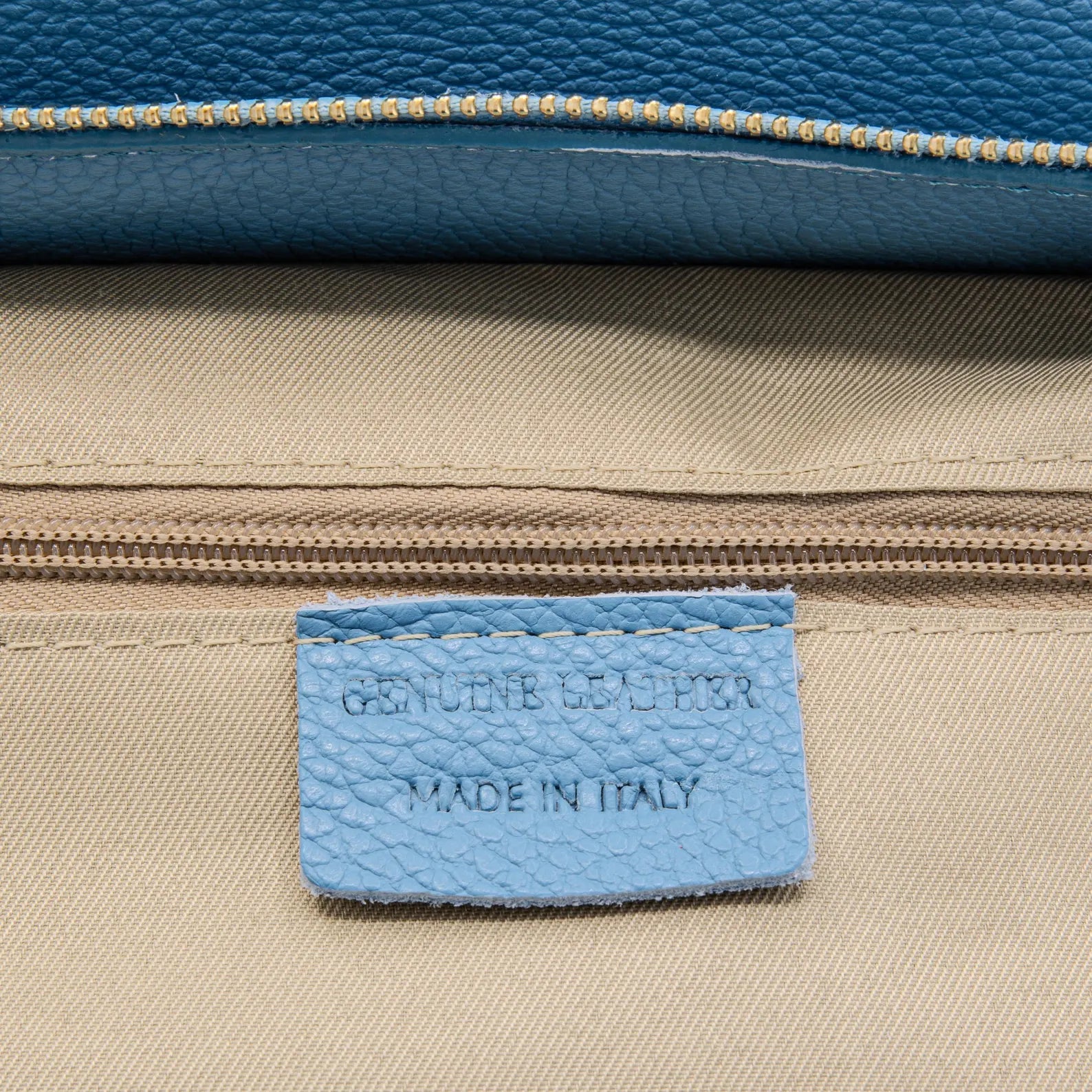 Italian Handmade Leather Bags For Woman ‖ Elegant Leather Tote From Florence, Light Blue Bag, Made in Italy