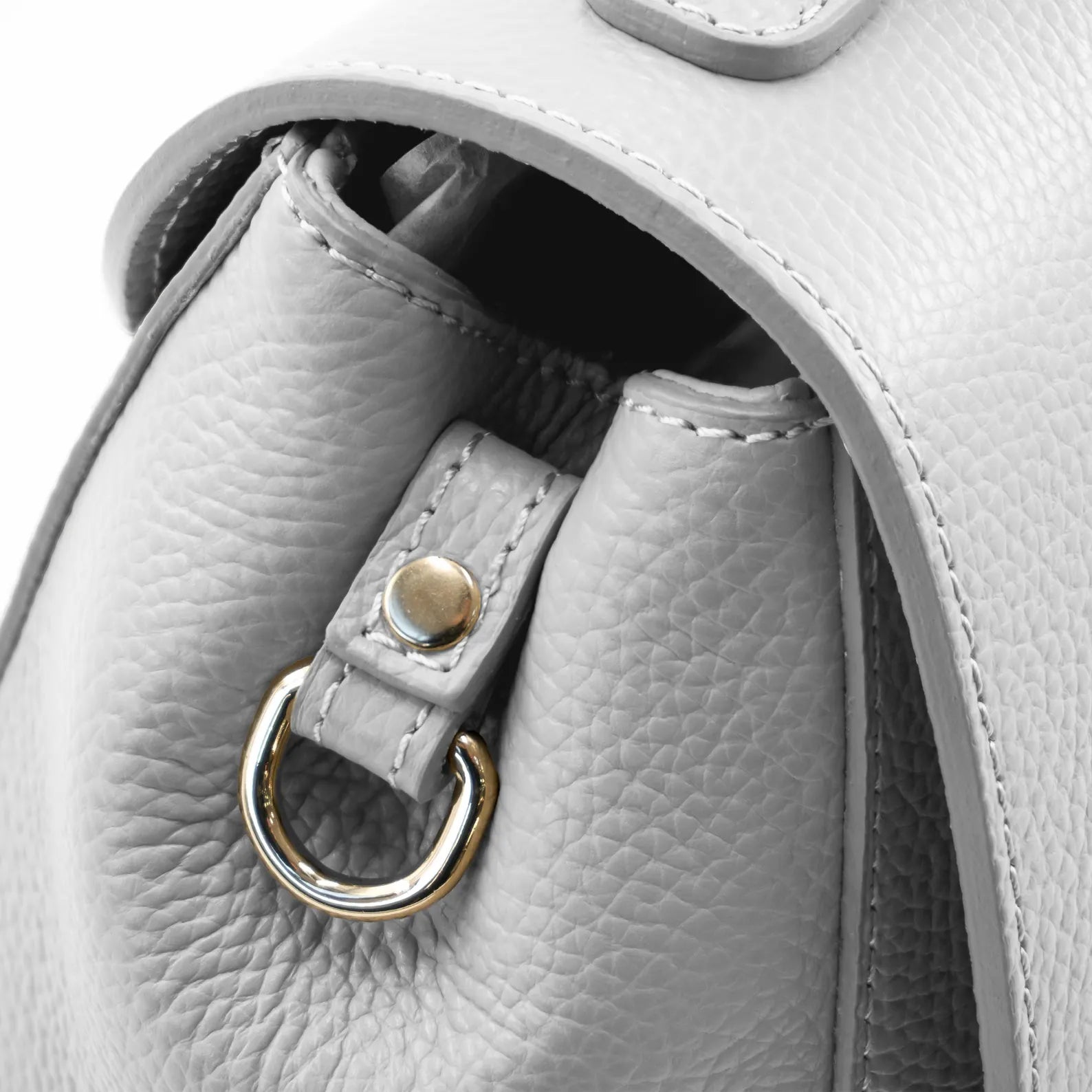 Italian Handmade Leather Bag for Women | Elegant Light Blue Tote From Florence, Made in Italy | Italian Leather Purse