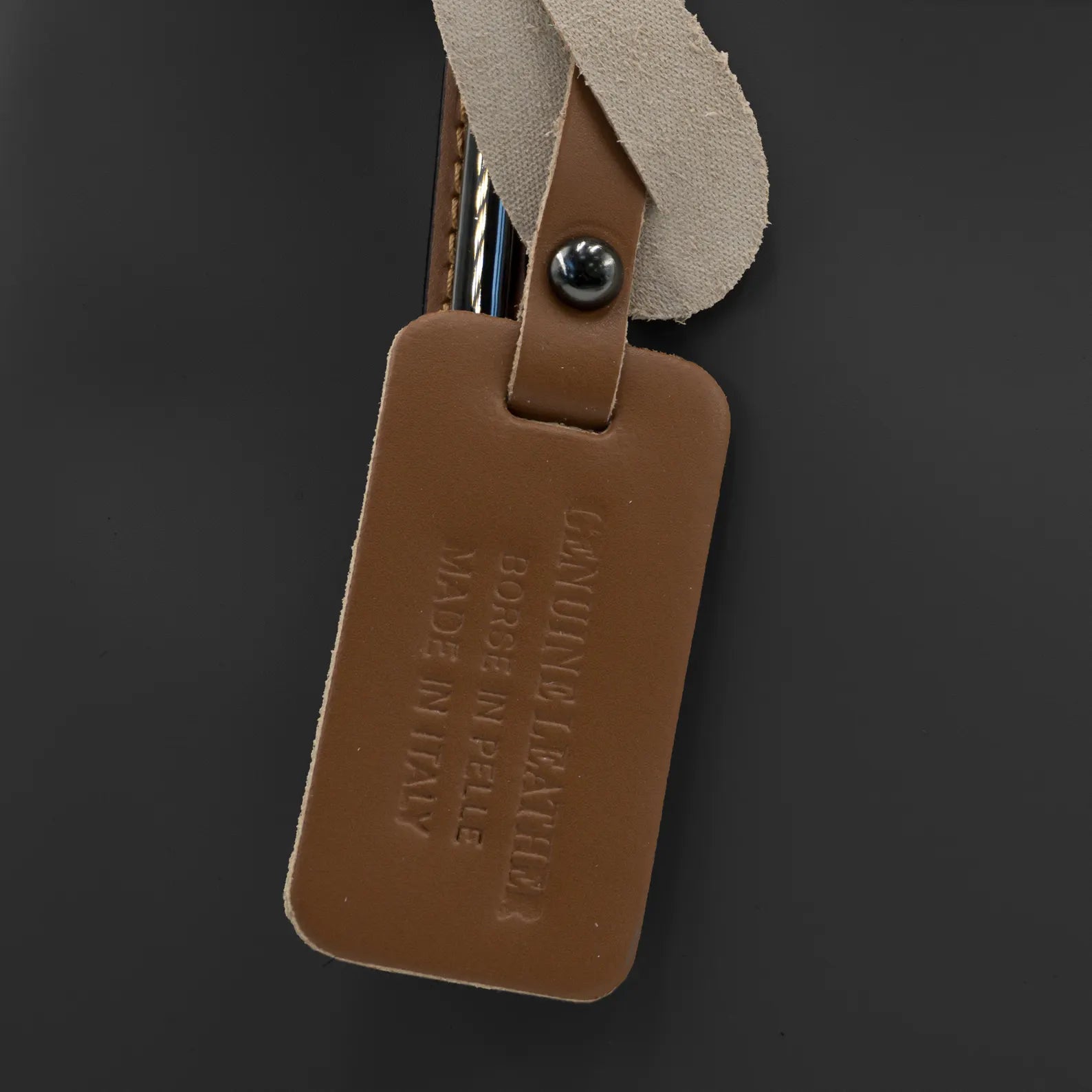 Italian Handmade Leather Bag for Women | Elegant Dark Gray Tote From Florence, Made in Italy