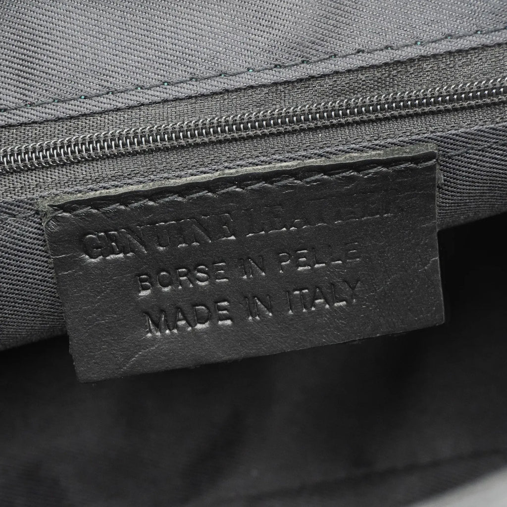 Italian Handmade Leather Bag for Women | Elegant Black Tote From Florence, Made in Italy | Pebbled Leather Top Handle Purse
