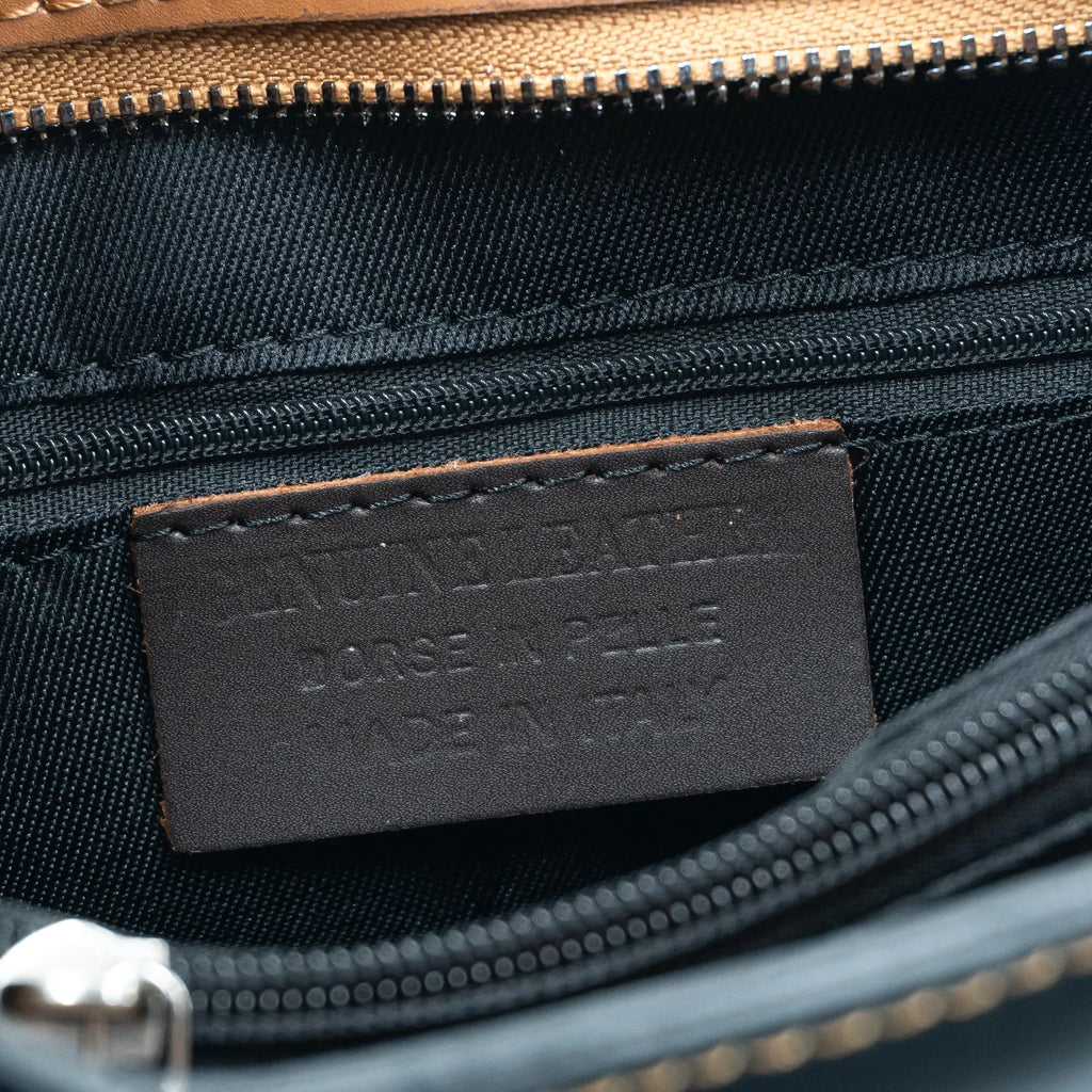 Italian Handmade Leather Bags for Women | Elegant Two-Tone Tote From Florence, Red & Brown Leather Purse, Made in Italy