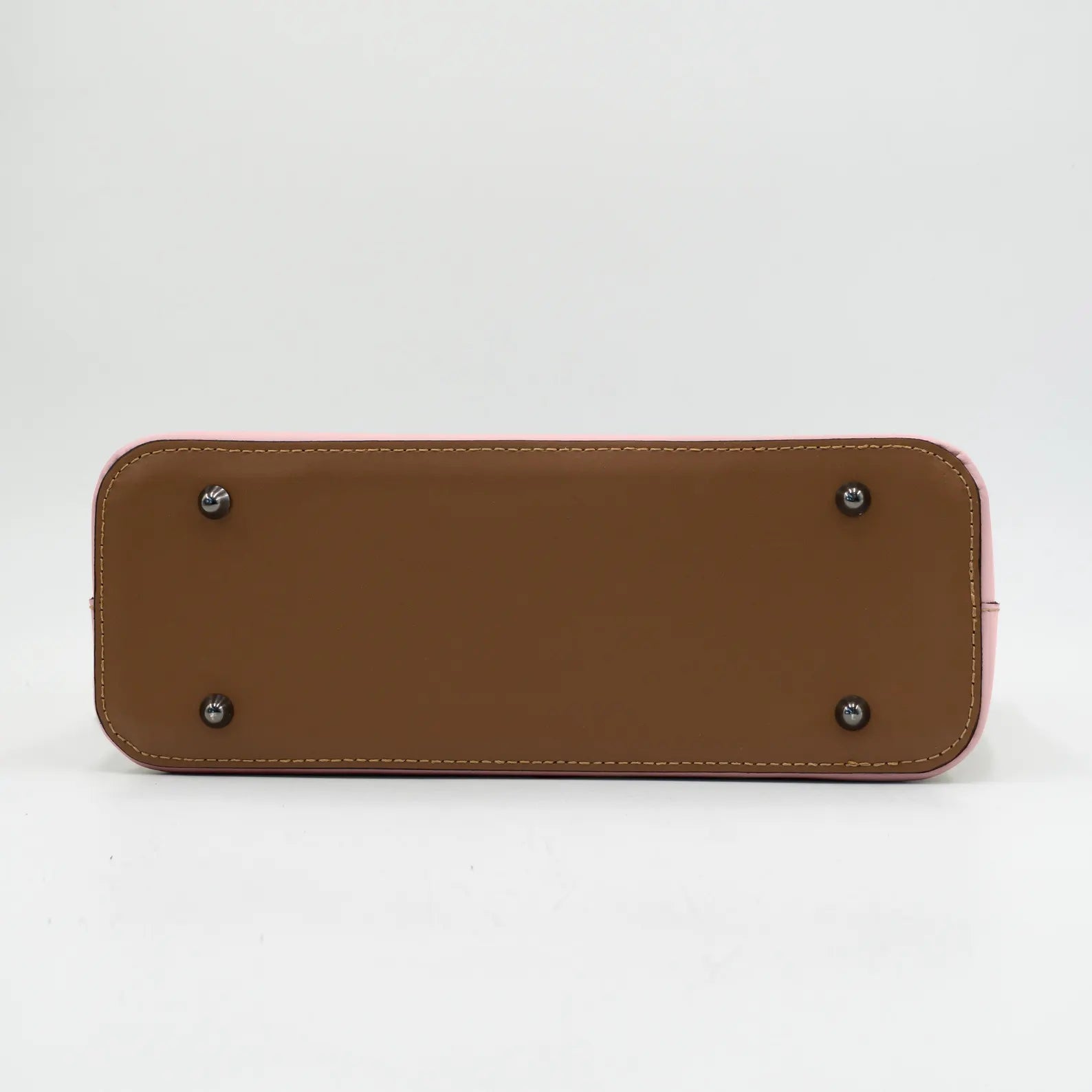 Italian Handmade Leather Bags for Women | Elegant Two-Tone Tote From Florence | Pink Leather Handbag | Made in Italy Purse | Shoulder Bag